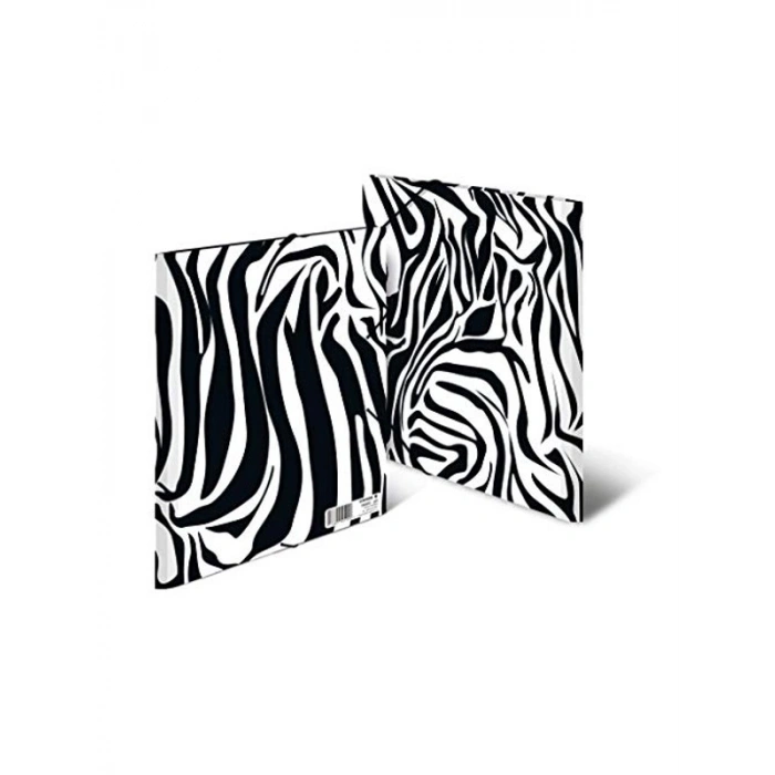 Hayvan Baskılı 3lü Set A4 Dosya, Sağlam Karton ve Lastik Bantlı