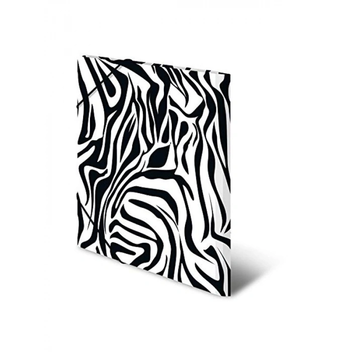 Hayvan Baskılı 3lü Set A4 Dosya, Sağlam Karton ve Lastik Bantlı