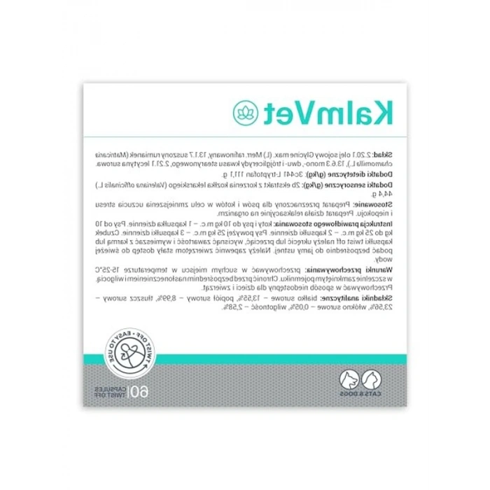 Hayvan sağlığı için özel formüle edilmiş ürün, beslenme takviyesi