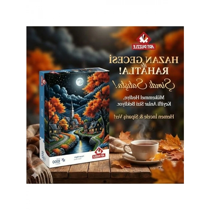 Hazan Gecesi Temalı 1000 Parça Puzzle