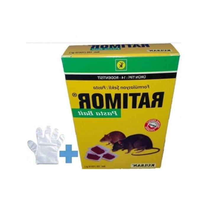 Hazır Fare Yemi, Ratimor Pasta Bait, 100 Gram
