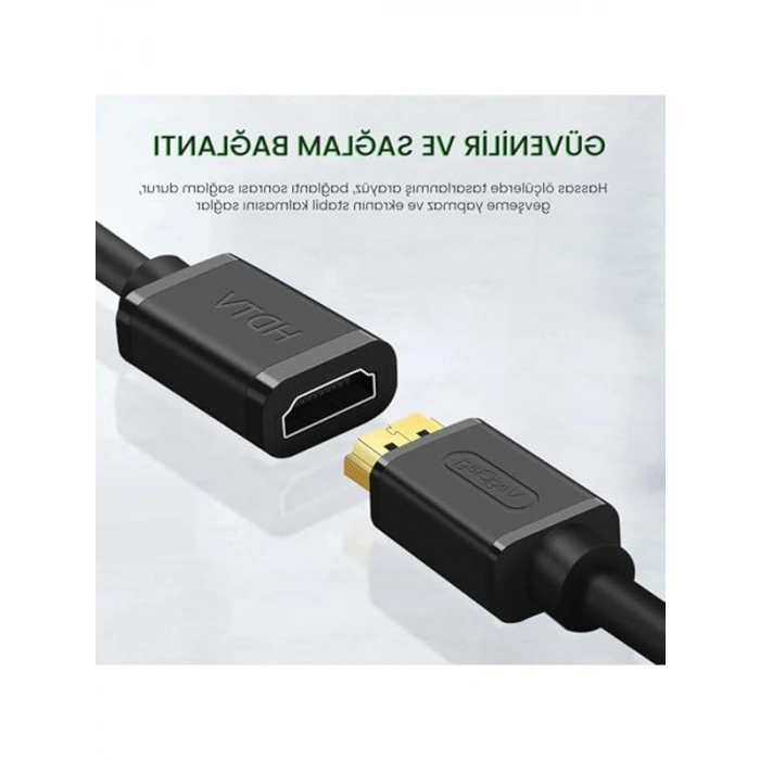 HDMI 2.0 Uzatma Kablosu, 2 Metre Uzunluk ve 4K 60Hz Performans