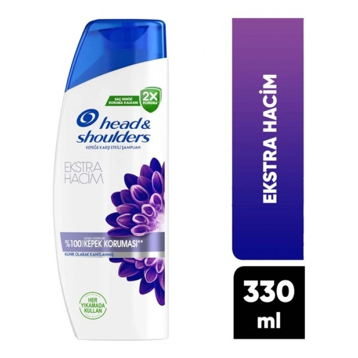 Head & Shoulders Ekstra Hacim Kepek Karşıtı 330ML Günlük Kullanım Şampuan