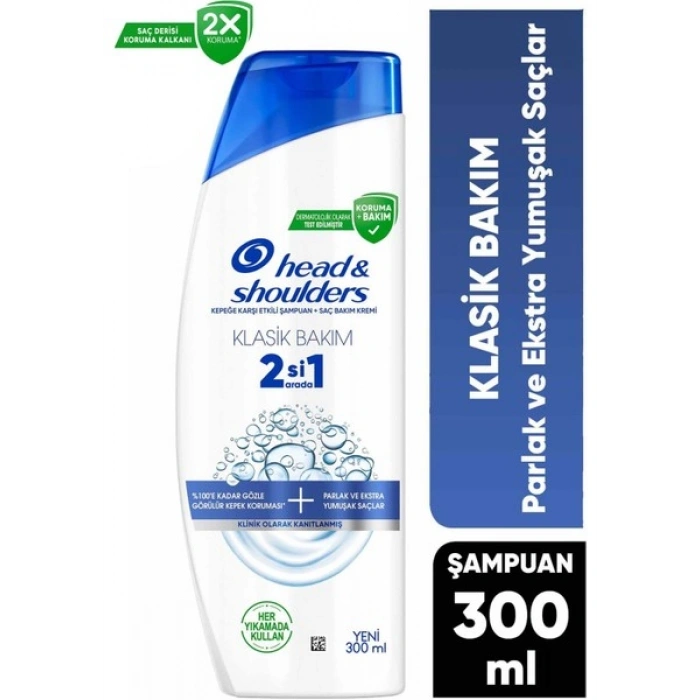 Head&Shoulders Klasik Bakım 2si 1 Arada Şampuan 300 ml