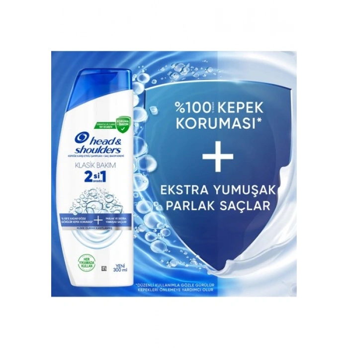 Head&Shoulders Klasik Bakım 2si 1 Arada Şampuan 300 ml