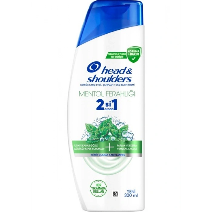 Head&Shoulders Mentol Ferahlığı 2si 1 Arada Şampuan 300 ml