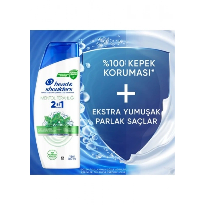 Head&Shoulders Mentol Ferahlığı 2si 1 Arada Şampuan 300 ml
