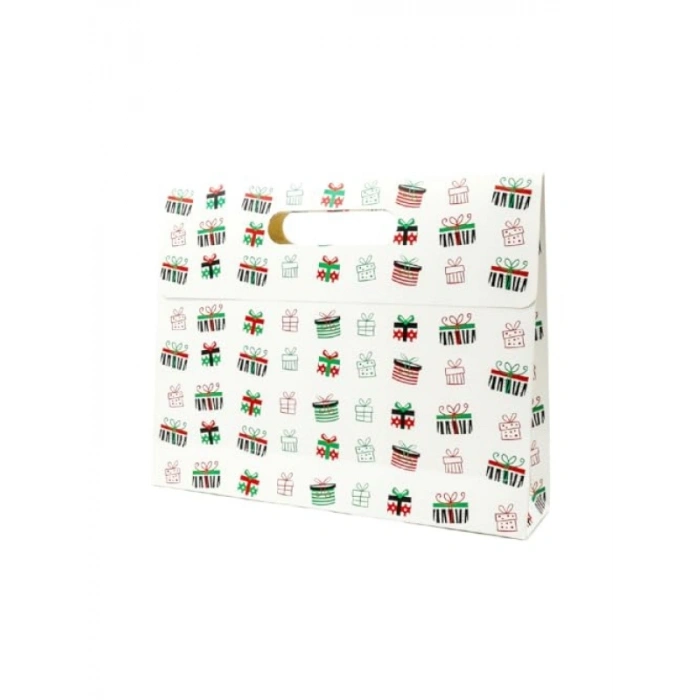 Hediye Paketleme Karton Çanta - 38x30 cm
