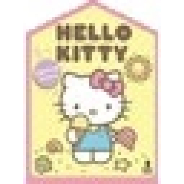 Hello Kitty Evde Çıkartmalı Boyama Kitabı