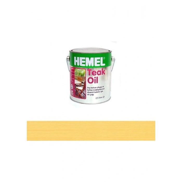 Hemel 10816 Teak Oil 2.5 Litre Tik Yağı