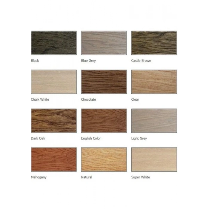 Hemel 15748 Wood Oil 2c Ahşap Için Doğal Yağ 300ML Light Grey