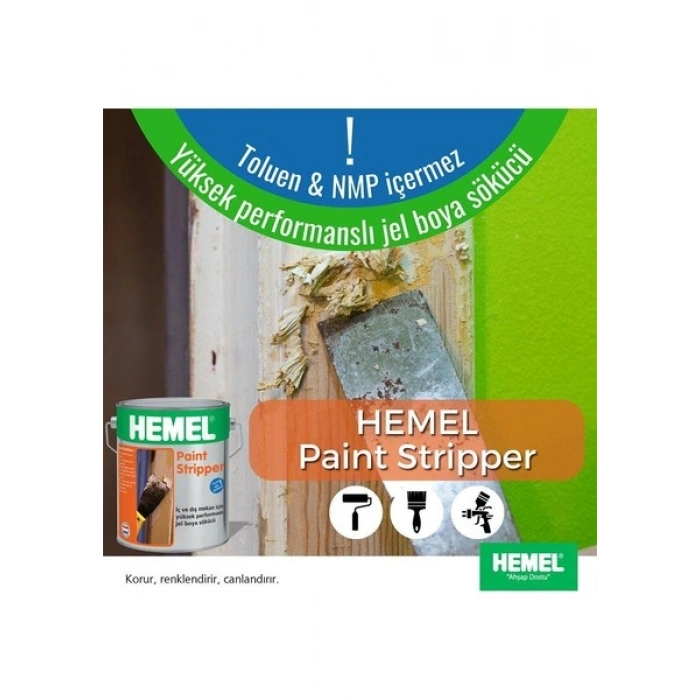 Hemel 18725 Paint Stripper 2.5lt Jel, Vernik Boya Sökücü