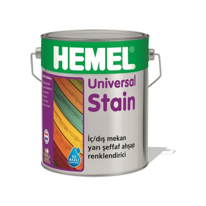 HEMEL Arge Universal Stain Yarı Şeffaf Ahşap Renklendirici Mahogany 2,5 lt