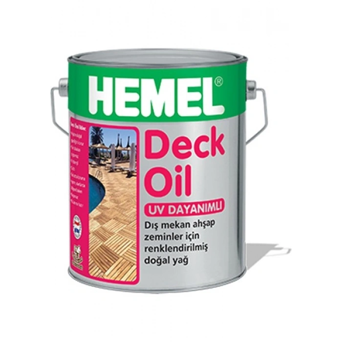 Hemel Deck Oil Renk Deck Boyası 2,5 Lt