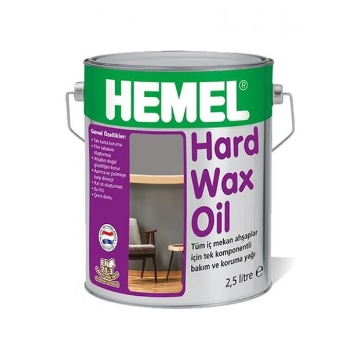 Hemel Hardwax Oil - Dark Oak-0,5 Lt