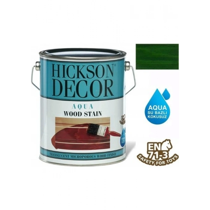 HEMEL Hickson Decor Aqua Su Bazlı 1 Lt Olive