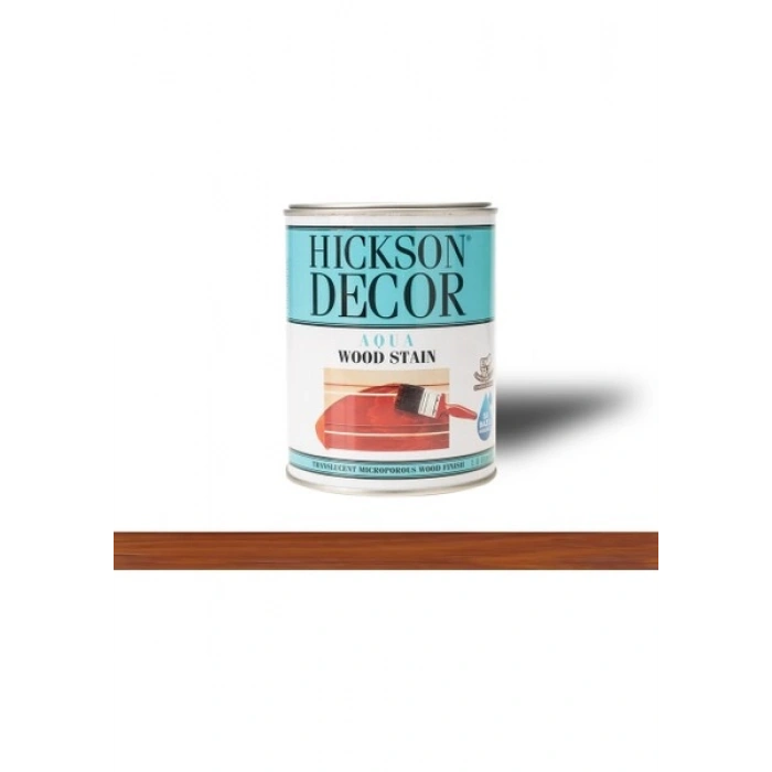 HEMEL Hickson Decor Ultra Vernikli Ahşap Koruyucu Aqua Su Bazlı Burma 1 Lt