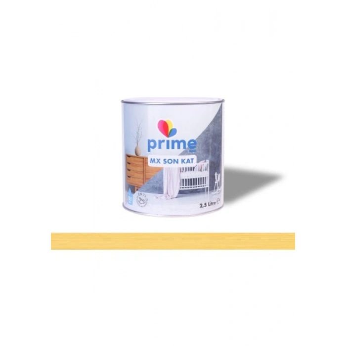 Hemel Prime Son Kat Mobilya Cilası MX3030 - Şeffaf 2.5 Lt