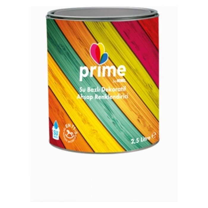 Hemel Prime Su Bazlı Ahşap Renklendirici ( 2,5 Lt ) Sa 1119 White