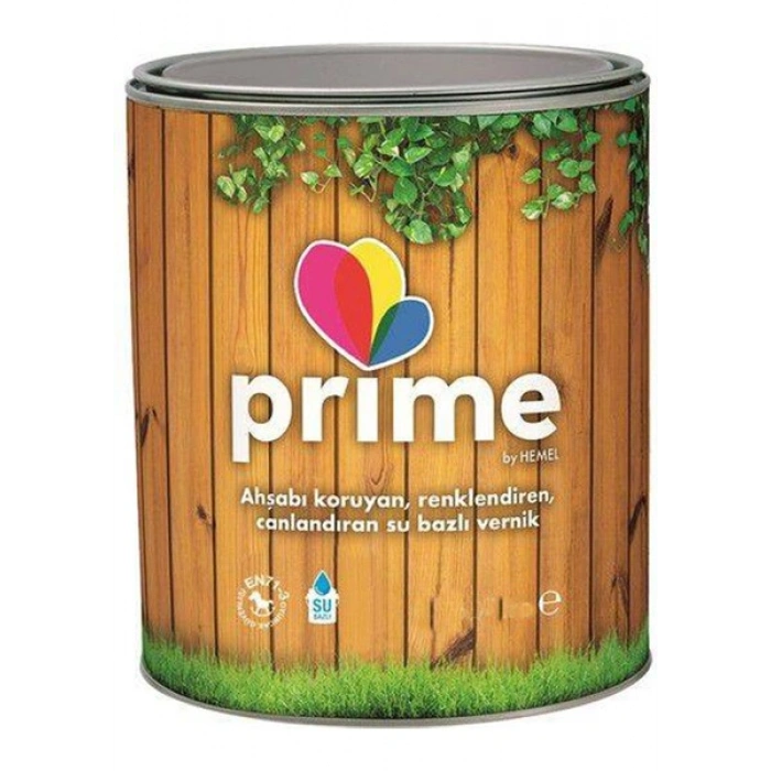 Hemel Prime Su Bazlı Vernik Beyaz 2,5 Litre