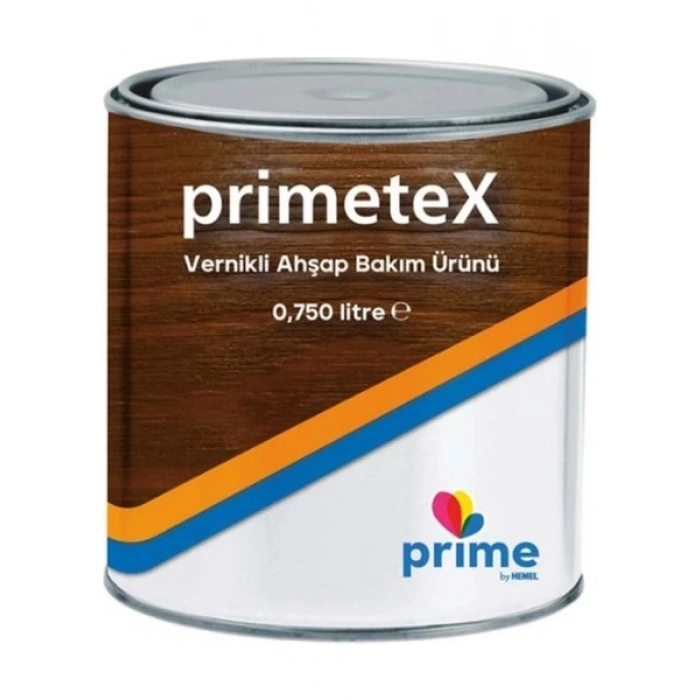 Hemel Primetex Şeffaf 0,75 Lt Vernikli Ahşap Bakım Ürünü