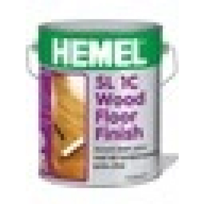 Hemel Sl 1c Wood Floor Finish Ipek Mat 5 Lt Parke Cilası Solvent Bazlı