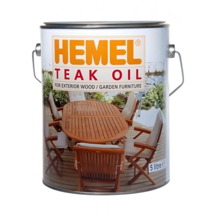 Hemel Teak Oil 1. Sınıf Tik Yağı 5 Litre