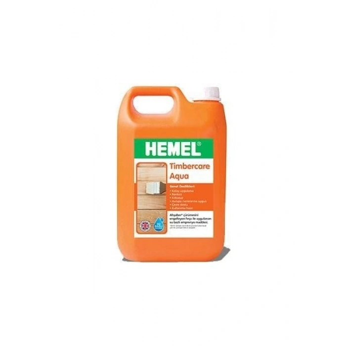 HEMEL Timbercare Aqua Emprenye 5 Litre Şeffaf