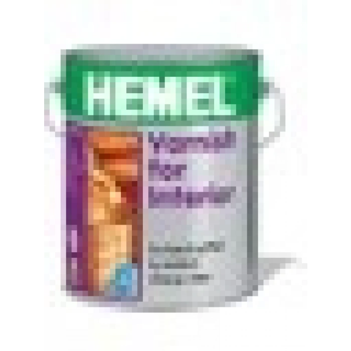 Hemel Varnish For Interior-Su Bazlı Iç Mekân Vernik - 0,75 Lt