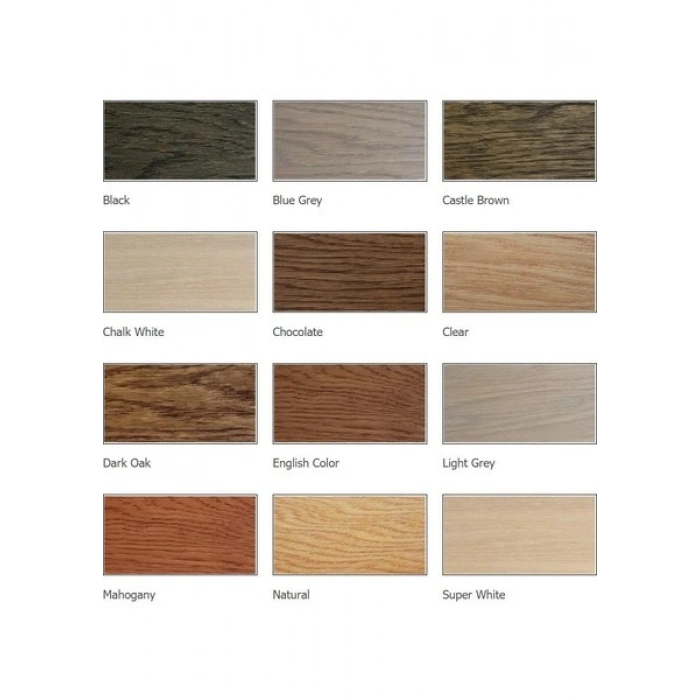 HEMEL Wood Oil 2c-Ahşaplar Için Çift Komponentli Yağ-Dark Oak 0,900 Lt