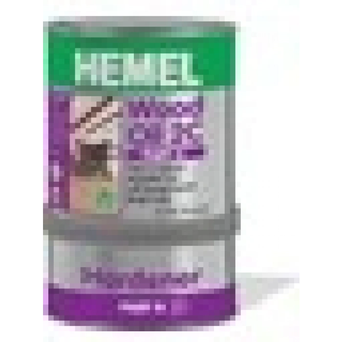 HEMEL Wood Oil 2c-Ahşaplar Için Çift Komponentli Yağ-Dark Oak 0,900 Lt