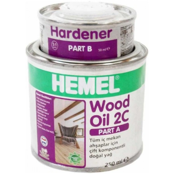 Hemel Wood Oil 2C White 0.300 Lt