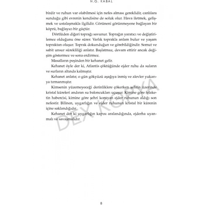 Hepimiz Gökyüzü Olmak Istedik 4: Efsaneler ve Lanetler - N. G. Kabal