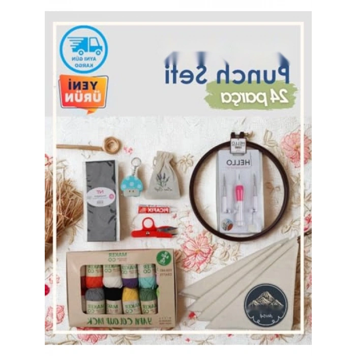 Her Şey Dahil Punch Seti - Tüm Malzemeler Dahil