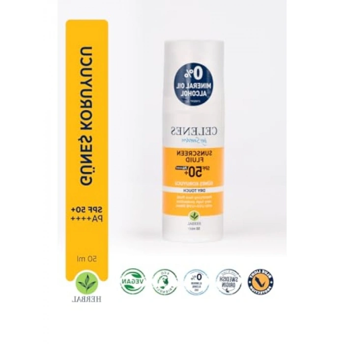 Herbal SPF 50+ Güneş Koruyucu Krem (50 ml)