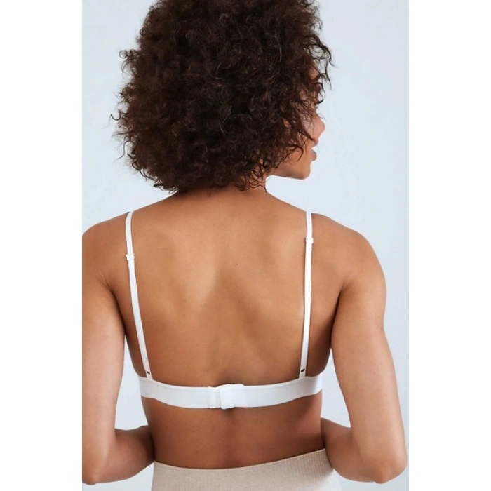 Herita Beyaz Pure Fides Dantelli Bralet