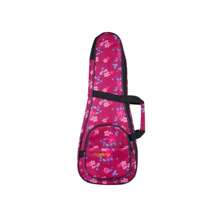 Hibiskus Pembe Renkli Soprano Ukulele Taşıma Çantası
