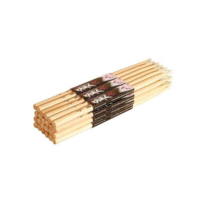 Hickory 5A Naylon Uçlu Baget, 12 Çift ile Yüksek Dayanıklılık
