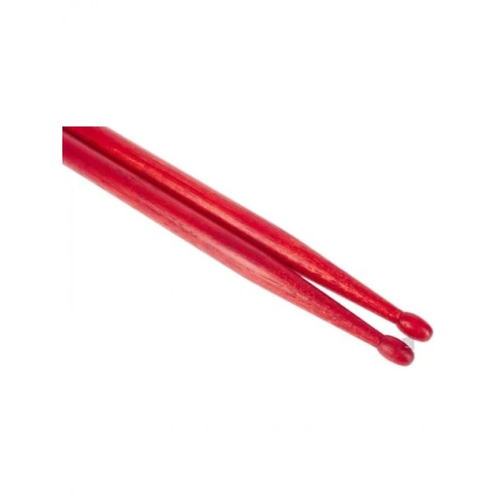 Hickory Malzemeden Üretilmiş Kırmızı Baget - 5A Boyut