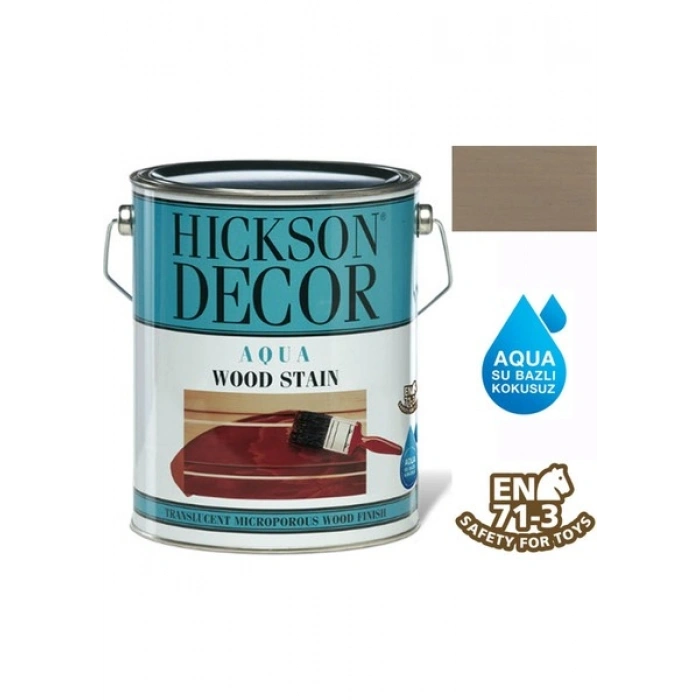 Hickson Decor Aqua Su Bazlı 2,5 Lt Warm Grey