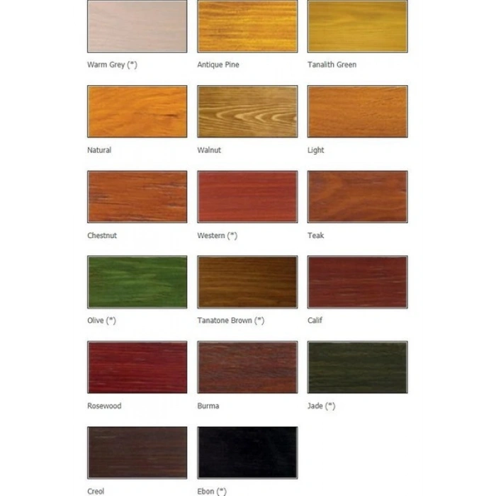 Hıckson Decor Aqua Wood Stain Dış Cephe Ahşap Boyası - Olıve-2,5 Lt