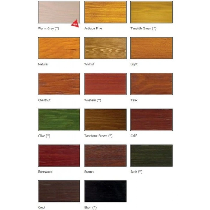 Hickson Decor Ultra Plus Wood Dış Cephe Ahşap Boyası 1 Lt Tanatone Brown