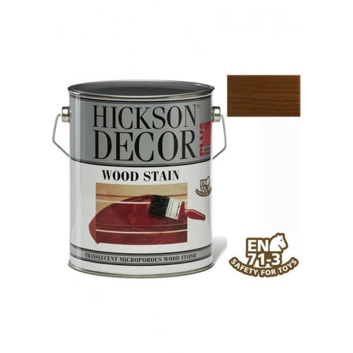 Hickson Decor Wood Stain 2,5 Lt Tanatone Brown