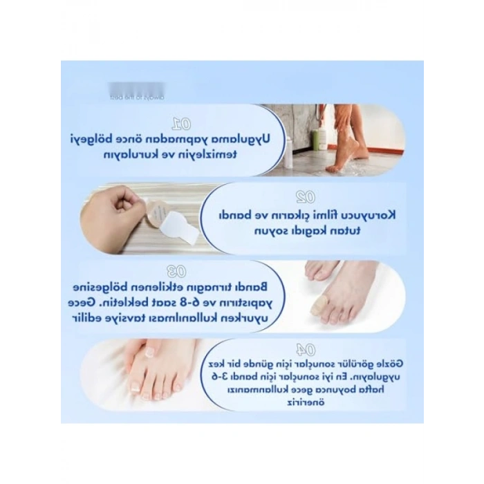 Hidrojel Tırnak Bakım Bandı - 5 Adet