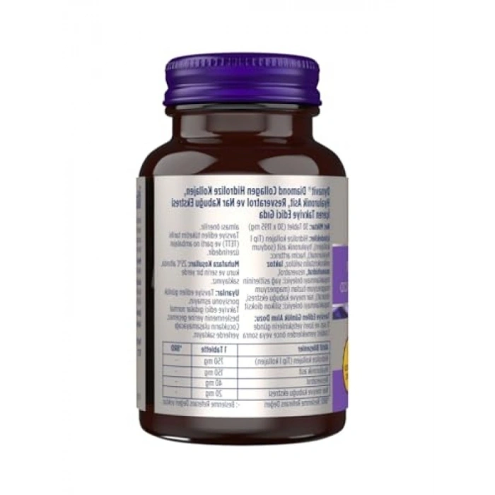 Hidrolize Peptit ve Hyaluronik Asit İçeren Besleyici Tablet - 30 Tablet