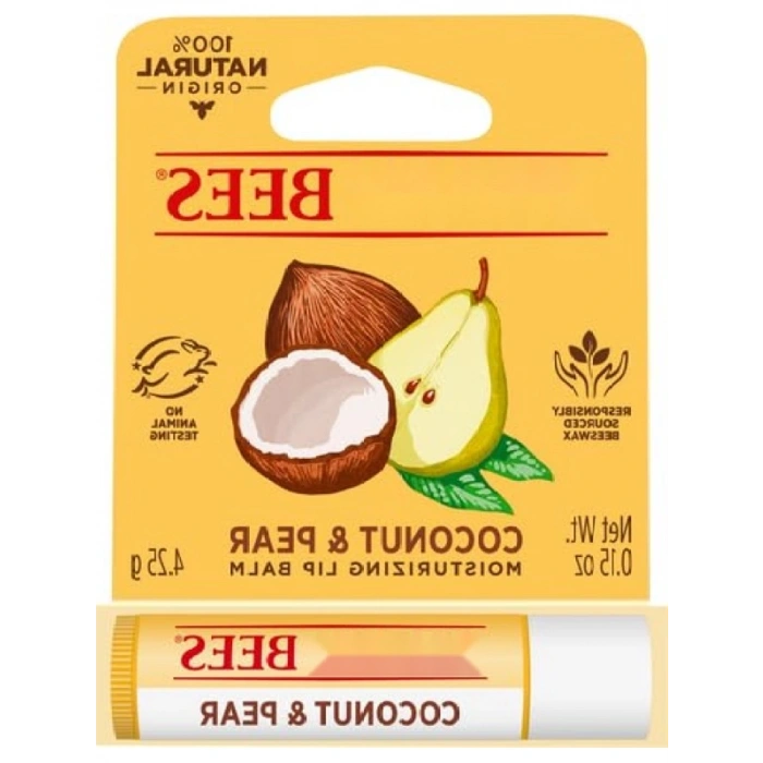 Hindistan Cevizi ve Armut Aromalı Dudak Balsamı, 0,15 oz