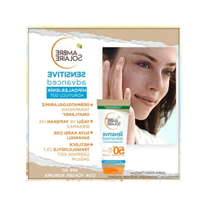 Hipoalerjenik Güneş Koruyucu Süt - SPF50+, 175ML, Suya Dayanıklı