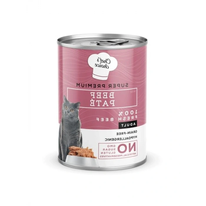 Hipoalerjenik Sığır Etli Ezme - 400 g Yetişkin Kediler İçin