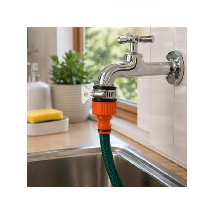Hızlı Bağlantı Aparatı, Lavabo Musluk Ucu Adaptörü, Sızdırmaz Tasarım