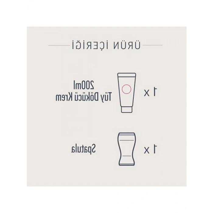 Hızlı Etkili Krem Tüy Dökücü 200 ml, Ağrısız Uygulama